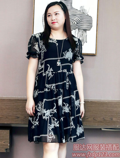 胖女人衣服就这么拽，选对了就是千金美人，选错了就是土肥圆