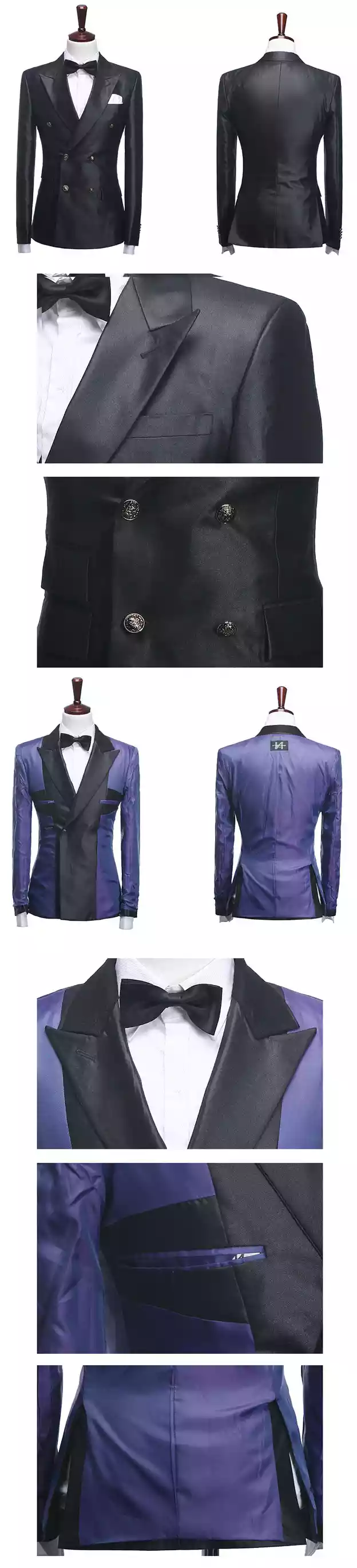  男装搭配必知：几种流行西服的特点 